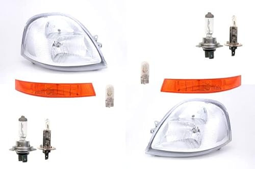 Johns, Scheinwerfer passend für Renault Master II 11/03- Leuchtmittel Set Li Re Blinker