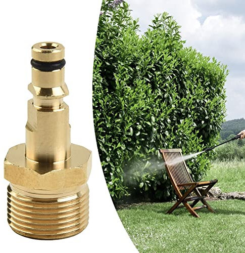 Adaptador para mangueras de alta presión M22 – adaptador de lavadora a M22 x 1,5 para AG para Kärcher M22 Quick Connect, conector M22 adaptador de manguera