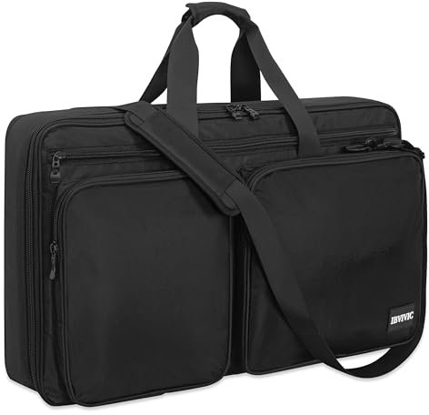 IBVIVIC Lightweight Controller Storage Bag Case Fits for Pioneer RX/NI Traktor Kontrol S8/DDJ SX SX2 SX3/DDJ 800 808/DDJ FLX6
