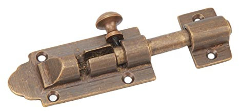 Barrel Bolt Buckle Rust Proof Antique Brass Sliding Door Latch for Window Closet Furniture