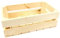 Dekokiste 35x20x12 cm, Holzkiste für die Aufbewahrung von Wein, Obst, Gemüse, ökologisch, gehobelt (35x20x12)