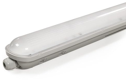 McShine - LED Feuchtraumleuchte | FL-1815 | Beleuchtung 150cm wasserbeständig IP65, 7200lm, 4000K, 40Watt, Licht neutralweiß für Werkstatt, Gartenhaus, Außenbereich