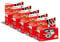 AGFA Photo 601020 LeBox Flash, Einwegkamera, 27 Fotos, optisches Objektiv 31 mm, Grau und Rot, 5er