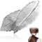 Vintage Blatt Haarspange, 1 Stück Silber Metall Barrette Haarzubehör für Frauen Und Mädchen, Minimalistisch Blatt Clip, Hochzeit Braut-Haarspange