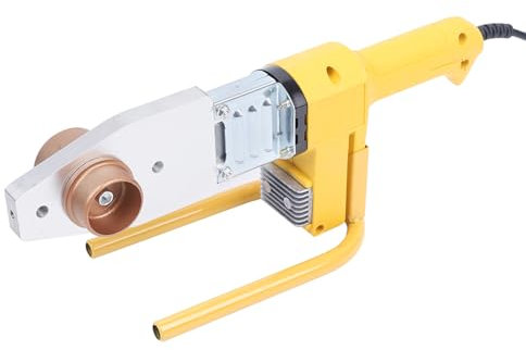 Konfiur 1000W Muffenschweißgerät, Rohrschweißgerät Stumpfschweißgerät Rohrschmelzschweißen, Kunststoff Schweißgerät 20-63mm 6 Adapter für PPR PE PP