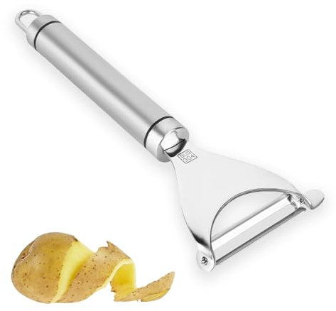 Stainless Steel Y-Shaped Vegetable Peeler with Potato Eye Remover for Fruit and Vegetables