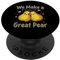 Pear Couple Matching Wir machen ein tolles Birnenfrucht-Wortspiel PopSockets mit austauschbarem PopGrip
