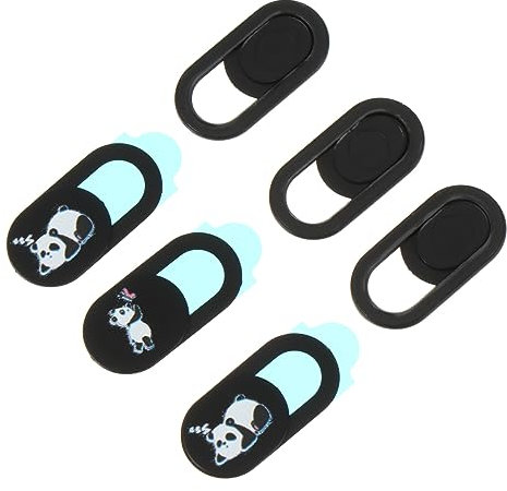 KONTONTY 6pcs Laptop Webcam Lens Cover Slide Ultra Thin Abs Plastic Privacy Protector Simple Useful Design for Webcams and Laptops for Security-conscious Users