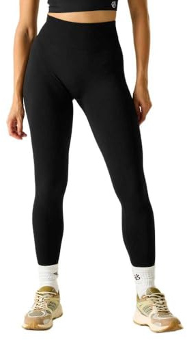Dare 2b Damen Don’t Sweat It Gym Leggings, schnelltrocknende Yoga‑Hose mit UV‑Schutz