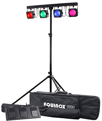 Equinox Gigabar MKII 4 x 30W RGB COB Bar System