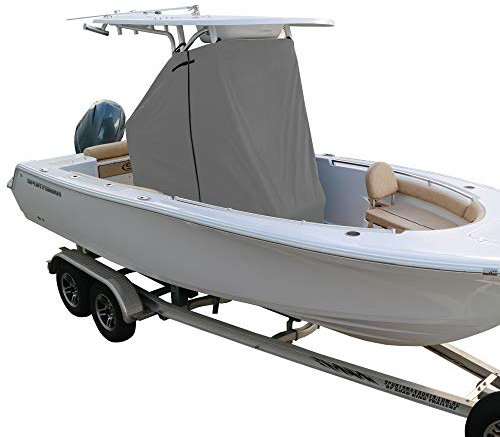 Oceansouth T-Top Konsolenabdeckung (Grau, Länge und Breite 2.0m - 1.3m) gewächshaus Auto zubehör hollywoodschaukel Balkon geräteschuppen gartenhaus Whirlpool Outdoor Haus