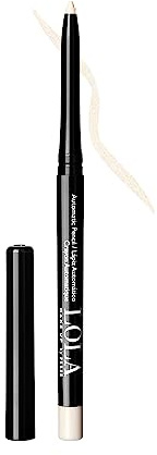 Lola Make-Up Professioneller automatischer Augenstift, ölfrei, verschmiert und wasserdicht, weiche Textur, schlank und wertvoll, mit integriertem Anspitzer, vegan Nr. 7 Naked