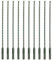 SabreCut SDSA5_10 - Juego de 10 brocas SDS Plus para ladrillos de hormigón, 5 mm x 160 mm