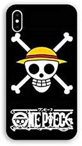 Cokitec Case for iPhone X/XS Manga One Piece Skull Design