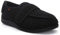YURUMA Hommes Femmes X-Large Ajustable Chaussures, Chaud Pantoufles Diabétiques Oedème Bouffi Pied, Unisexe Vieil Homme Velcr Scratch 36-51 (A/Noir Automne-Hiver, 44/US 9 Hommes/UK 8)