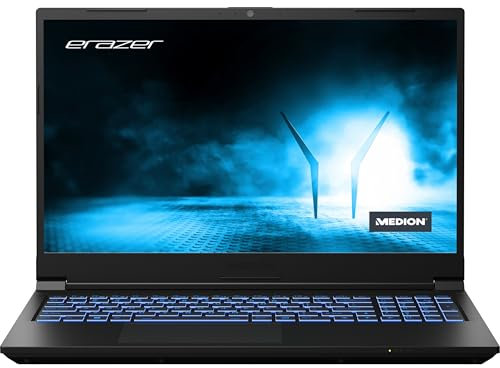 ERAZER Crawler E30 39,6 cm (15,6 Zoll) Full HD Gaming Laptop (Intel Core i5-12450H, 16GB DDR4 RAM, 512GB PCIe SSD, GeForce RTX 3050 4GB GDDR6 VRAM, Win 11 Home)
