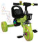 Airel Children's Balance Bike Tricycle for Toddlers Balance Bikes Boys Girls Children's Tricycle Baby Balance Bike with Pedals (Grün)