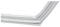 Joint de porte d'origine Réfrigérateur, congélateur 00241431 BOSCH