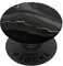 PopSockets Pop Grip:Faux Dark Coloured Golden Modische Girly PopSockets PopGrip: Ausziehbarer Sockel und Griff für Handys/Tablets mit Tauschbarem Top