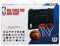 Wilson Mini-Basketballkorb NBA FORGE PRO MINI HOOP, Inkl. Sticker aller Teams, 46 x 28 cm Brettgröße, Schwarz