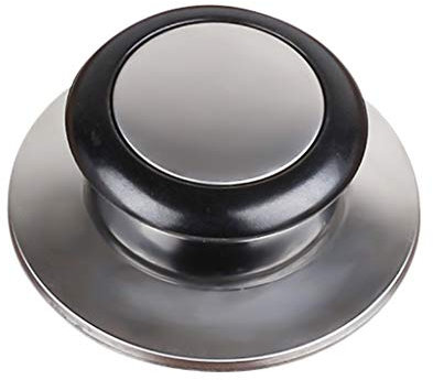 Bouton de couvercle de casserole rond en acier inoxydable - Design pratique et durable