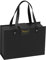 Black Magnetic Gift Boxes with Handles and Lids, 250x180x85 mm Large Gift Boxes for Presents, Luxury Sturdy Foldable Cardboard Box with Magnetic Closure (Pack of 1)
