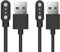 Blueshaweu Compatible avec RUXINGX G35 1.32'' Chargeur, Magnétique Charging Montre Connectée USB 3,3ft Compatible avec RUXINGX G35/XINGHESF G35/HASAKEI G35 Smartwatch (Noir and Noir)