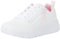 Skechers Street Girls, Sneaker, White Synthetic/Trim, 43 EU