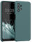 kwmobile Hülle kompatibel mit Samsung Galaxy A32 5G Hülle - Silikon Handy Case - Handyhülle weiche Oberfläche - kabelloses Laden - Arctic Night