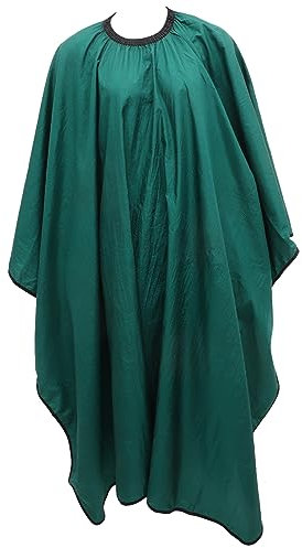 minkissy 2 Stk Perm Gefärbtes Frisiertuch Salonfriseurumhang Shampoo-umhang Umhang Für Friseursalon Salonumhänge Friseur Halstuch Friseur Cape Schnappverschluss Pongee Mantel Haar