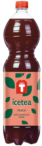 ThomsT Eistee Peach-Pfirsich 12x1,5ltr (inkl. 3€ Pfand) Erfrischender Genuss mit natürlichem Pfirsichgeschmack