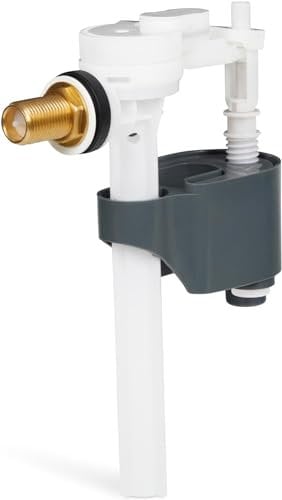 Toilet Cistern Fill Valve Side Entry, Inlet Valve, Side Supply, 1/2 Brass Tail, WRAS Approved