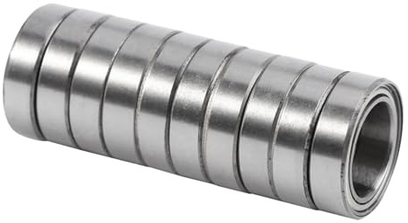 10 Stück Dünnschliff-Kugellager, 6700ZZ doppelt geschirmte Rillenkugellager Miniaturlager 10 x 15 x 4 mm