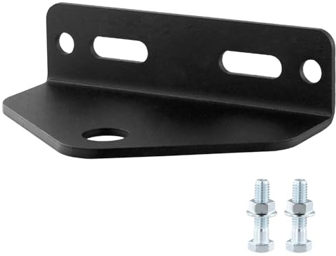 QWORK® Robuste Metallverbinder für Rasentraktor Anhänger, Fahrrad Anhänger und mehr - Inklusive Montagematerial