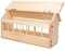 CAXUSD Holz Taubentrog Vogelfutterbox Automatischer Taubenfutterspender Futtertrog Für Kleines Geflügel Mit Mehreren Schlitzern