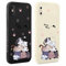 Coiwxmoi 2 Stück Hülle für iPhone X/XS 5,8 Zoll, Aesthetic Muster Design Mädchen Frauen Handyhülle, Weich Silikon Slim Motiv Stoßfest Case Kratzfeste Süßes Schutzhülle für iPhone X/XS, Katze 03
