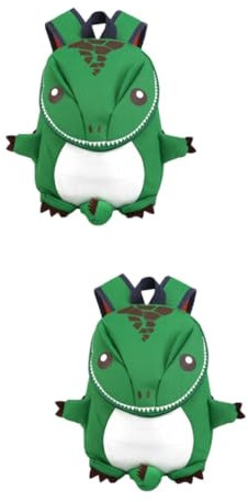 SAFIGLE 2st Tasche Für Die Frühkindliche Bildung Büchertaschen Für Kinder Tierrucksack Dinosaurier-Rucksack Für Kinder Cartoon-Rucksack Kinderrucksack Tierischer Rucksack