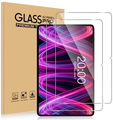 ELYCO Verre Trempé Compatible avec TECLAST T60 Plus, 2 Pièces Film de Protection Écran, 9H Dureté Anti Rayures, Sans Bulles Anti-Huile, HD Film Protection Décran, Facile à Installer
