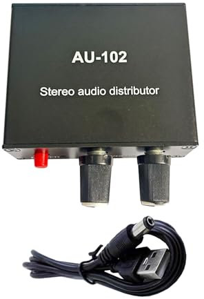 2 Channel Sound Signals Distributor 1 In 2 Out Headphone Amplifier Board Expand Auditory Distribution