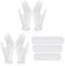 60 Pairs Cotton Gloves, Large Size White Cotton Glove for Men Women Inspection Gloves for Dry Hand Art Handling Coin Jewelry