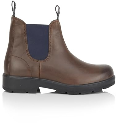 Catesby Samuel Premium Leather Kids Dealer Boots Lightweight Durable Chelsea Boots (Brown, 3, UK Footwear Size System, Big Kid, Men, Numeric, Medium, 3)