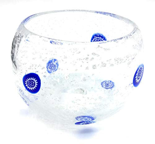 Vinciprova Le Gemme di Venezia Copa Antica Murrina de cristal de Murano, fabricada en Italia