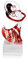 levandeo Designer Glas Skulptur B x H x T: 5x14x5cm Tänzer Glasfigur Deko Geschenk Unikat