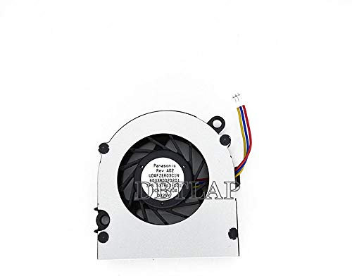 DBTLAP Ventilador de la CPU del Ordenador portátil para HP Mini 110-1000 110-1100 Series Portátil 537613-001 CPU Ventilador UDQFZER03C1N