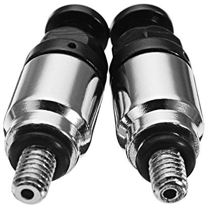 Alamor M4x 0.7 mm Motorrad Schrauben Gabel Luft Entlüftungsventil Supermoto Motard Racing - Schwarz