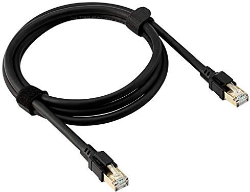 cablecc RJ45 Cat8 Ethernet Netzwerk LAN Kabel Patchkabel 25 / 40Gbps für Router Laptop 3M