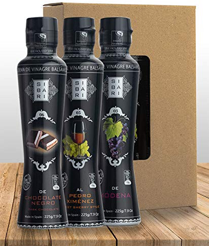 CREMA DI ACETO BALSAMICO - PACK CLASICO - PACK 3 UNITÀ. Pentola 225 gr X 3 (LAMPONE - MELA- MODENA)