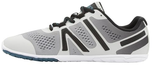 Xero Shoes Barfuß-Laufschuhe für Damen | HFS Damen-Laufschuhe | Minimalistische, Zero-Drop, Weitzehenschuhe für Damen | Aurora Grau, Größe 39 EU