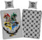 Harry Potter Bettwäsche 135x200 80x80 Kissenbezug Wendemotiv Hogwarts 100% Baumwolle Öko Tex Standard Deutsche Größe