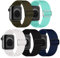 chinbersky 5 Pack Solo Loop Armband Kompatibel mit Apple Watch Armband 49mm 46mm 45mm 44mm 42mm,Verstellbare Dehnbare Nylon Stoff Sport Herren Armband für iWatch Ultra Series 10/9/8/7/6/5/4/3/2/1/SE